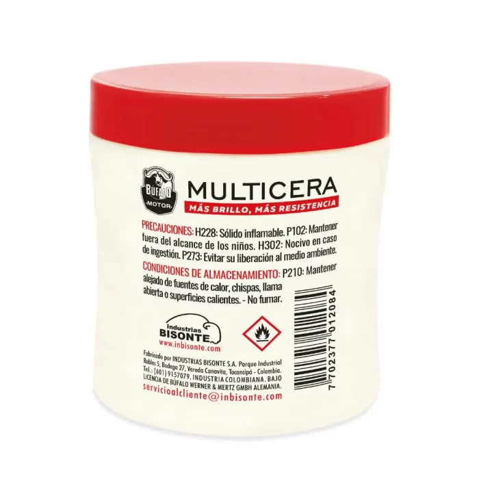 Multicera frasco neutra x 400 gramos - Imagen 3