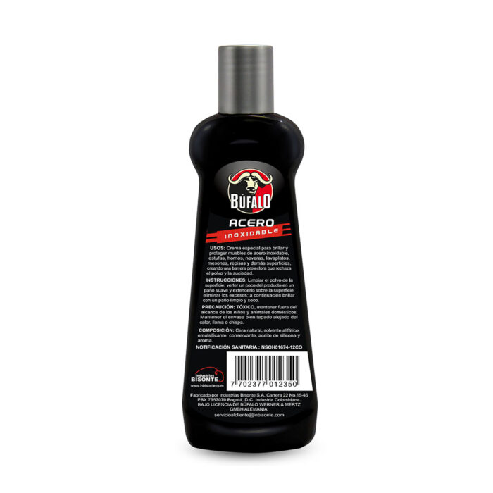 Crema brillo acero inoxidable 200 cm³ - Imagen 2