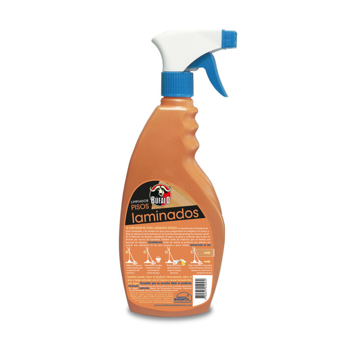 Limpiador protector pisos laminados frasco 600 cm³ - Imagen 2